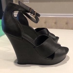 BC Footwear Scenic Route Vegan LeatherWedge Sandal